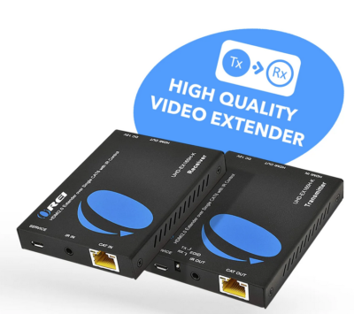 Extensor HDMI por medio de cable UTP marca OREI modelo UHD-EX165H-K, hasta 70 metros 1080p y 40 metros hasta 4k@60HZ, HDCP 2.2 - Imagen 4