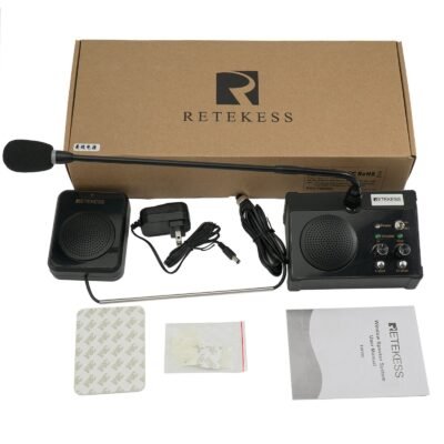 Intercomunicador de ventanilla Retekess TW106 (cable de 10 metros) - Imagen 2