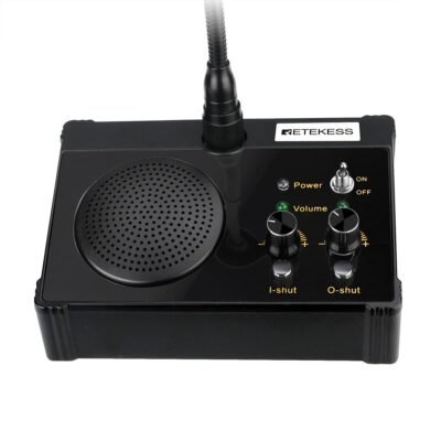 Intercomunicador de ventanilla Retekess TW106 (cable de 10 metros) - Imagen 4