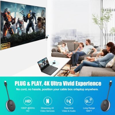 Solución para HDMI inalámbrico: un transmisor y dos receptores - Imagen 3