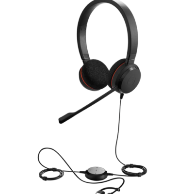 Diadema Jabra USB-A modelo Evolve 20 DUO