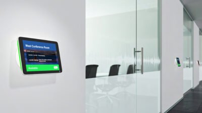 Pantalla de calendario de sala de reuniones Poly TC10 - Imagen 2