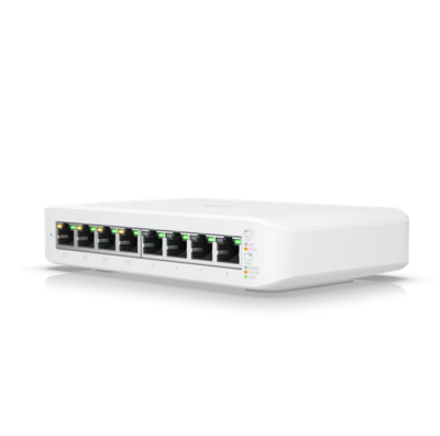 Switch marca Ubiquiti modelo USW-LITE-8-POE