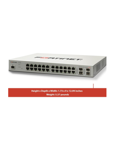 Switch Marca Fortinet Modelo FS-224E-POE - Imagen 3