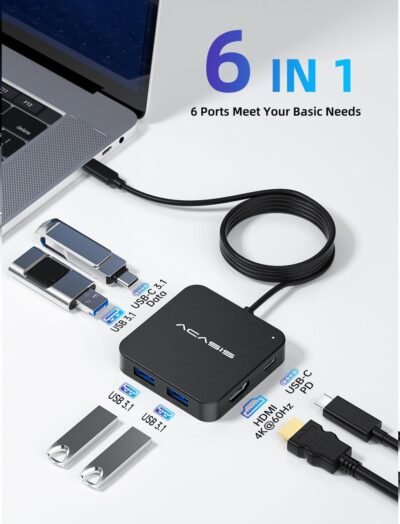 Dock adaptador multipuerto HDMI y USB - Imagen 4